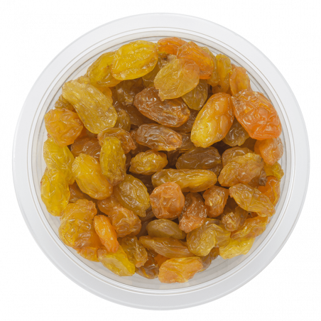 Raisins secs blond jumbo du Chili - barquette de 200g