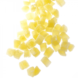 Ananas cubes 8/10 mm de Thaïlande - Boîte traiteur 1 kg