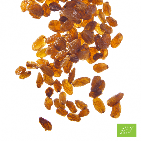 Raisins secs sultanines bio* - Boîte traiteur 1 kg