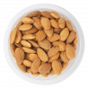 Amandes décortiquées 20/22 suprême - barquette de 200 g 