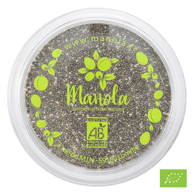 Graines de chia Bio* - barquette de 200g