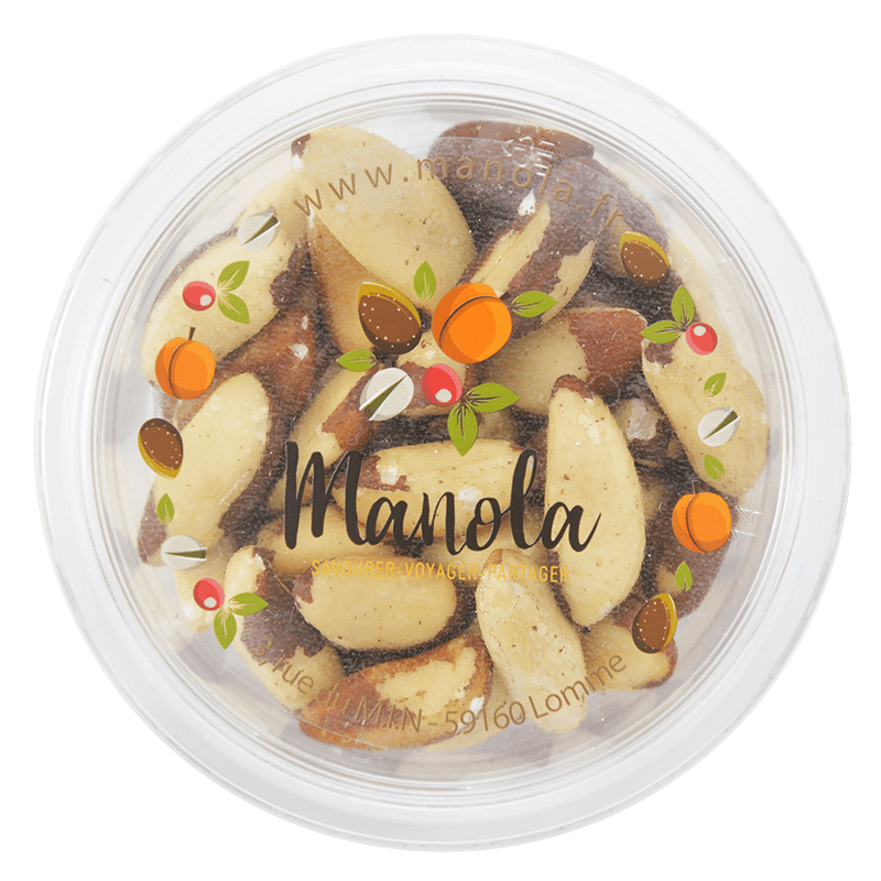 Noix du brésil décortiquées - barquette de 150 g