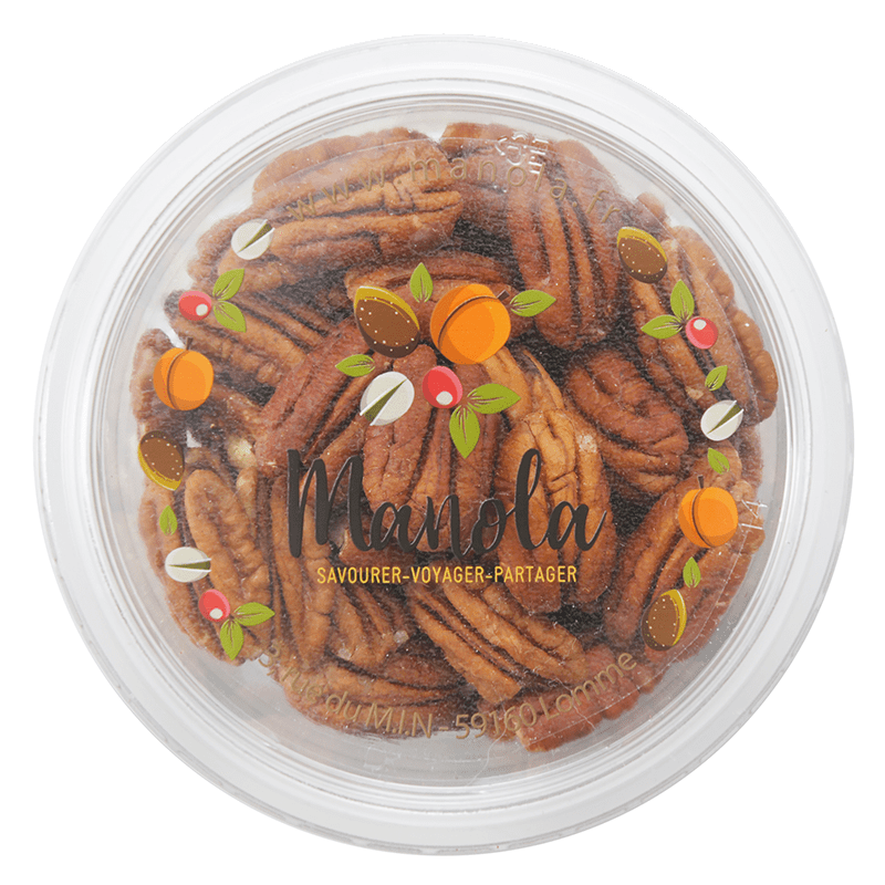 Noix de pecan décortiquées - barquette de 130 g