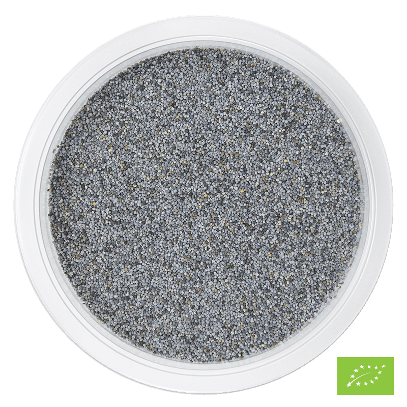 Graines de pavot bleu Bio* - barquette de 200g