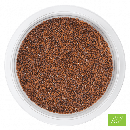 Graines de quinoa rouge Bio* - barquette de 200g