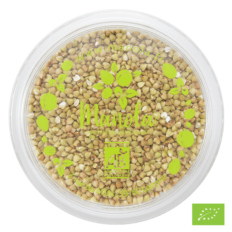 Graines de sarrasin décortiquées Bio* - barquette de 250 g