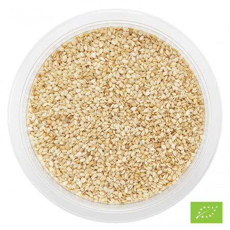 Graines de sésame décortiquées Bio* - barquette de 200g