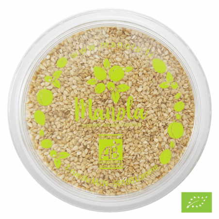 Graines de sésame décortiquées Bio* - barquette de 200g