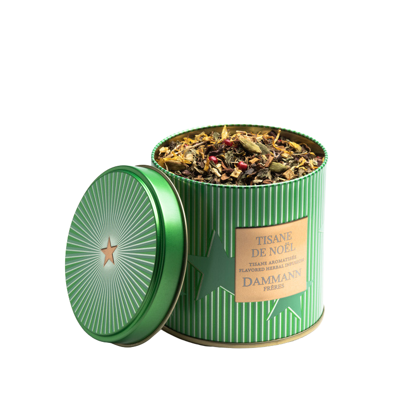 Tin box 100g tisane de noël