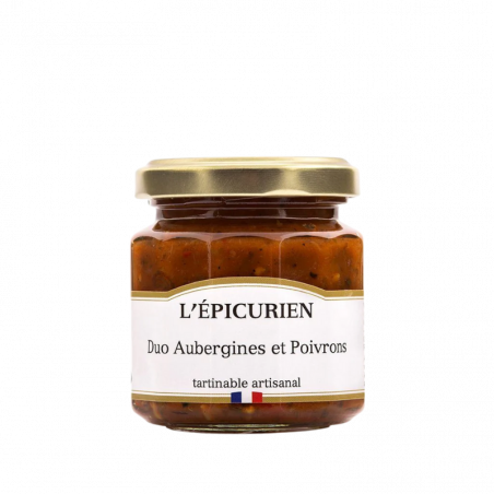 Duo Aubergines et Poivrons 100g