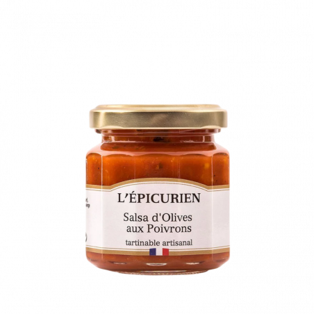 SALSA OLIVES POIVRONS 100g