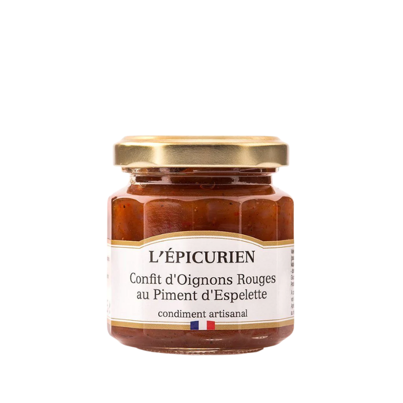 CONFIT D OIGNON ROUGE AU PIMENT D ESPELETTE 115g