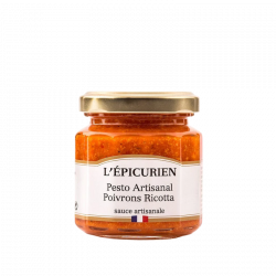 PESTO ARTISANAL POIVRON RICOTTA 100G