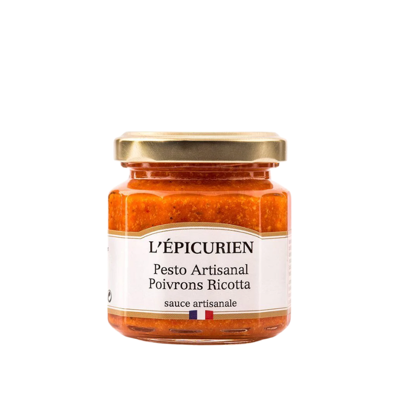 PESTO ARTISANAL POIVRON RICOTTA 100G