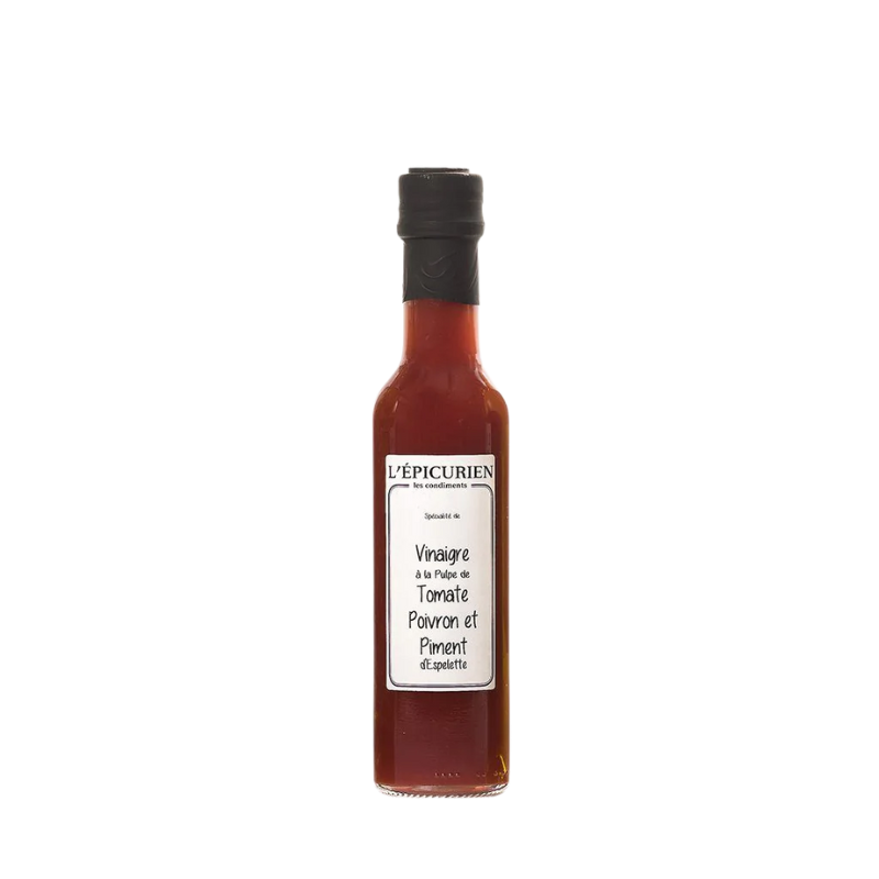 VINAIGRE A LA PULPE DE TOMATE POIVRONS PIMENTS ESPELETTE 6X25CL