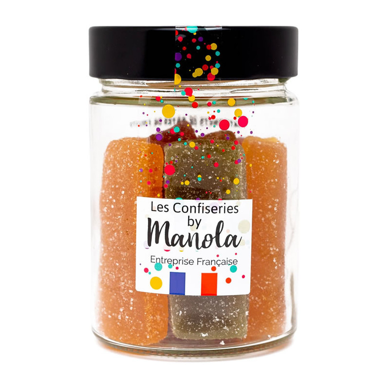 Pâte de fruits en bâtons - Bocal de 220g
