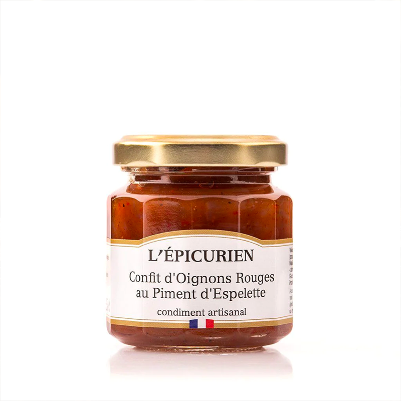 Confit d’oignon rouge au piment d’Espelette 115g