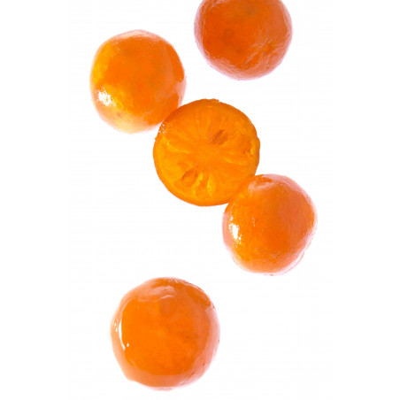 Clementines confites - barquette de 100 g