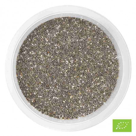 Graine de chia -Barquette de 130 g Graine de chia -Barquette de 130 g