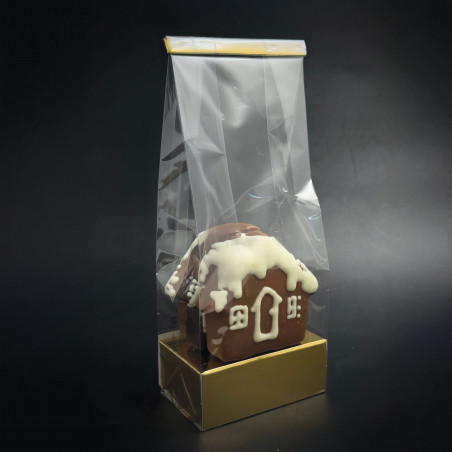 Sachet socle doré - 3 guimauves maison...