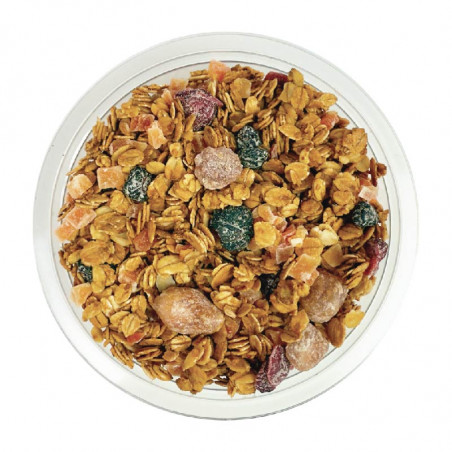 Granola de Noël - Fruits rouges - barquette 150g