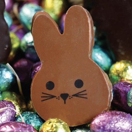 Lapins guimauve imprimées - sachet 3 pièces