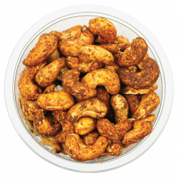 Noix de cajou torréfiées au curry et à l'oignon...