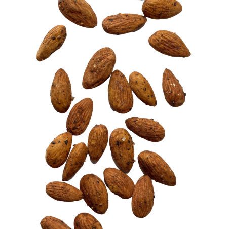 Amandes torréfiées au Poivre de Kampot -...