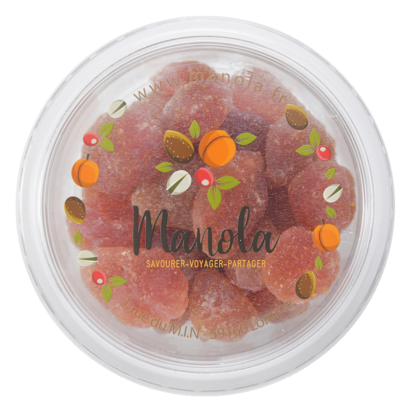 Fraises entières deshydratées - barquette de 180 g