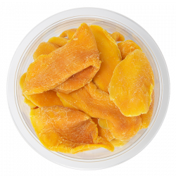 Lamelles de mangue au jus de mangue - barquette de 200 g