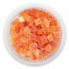 Papaye cubes déshydratés - barquette de 200 g
