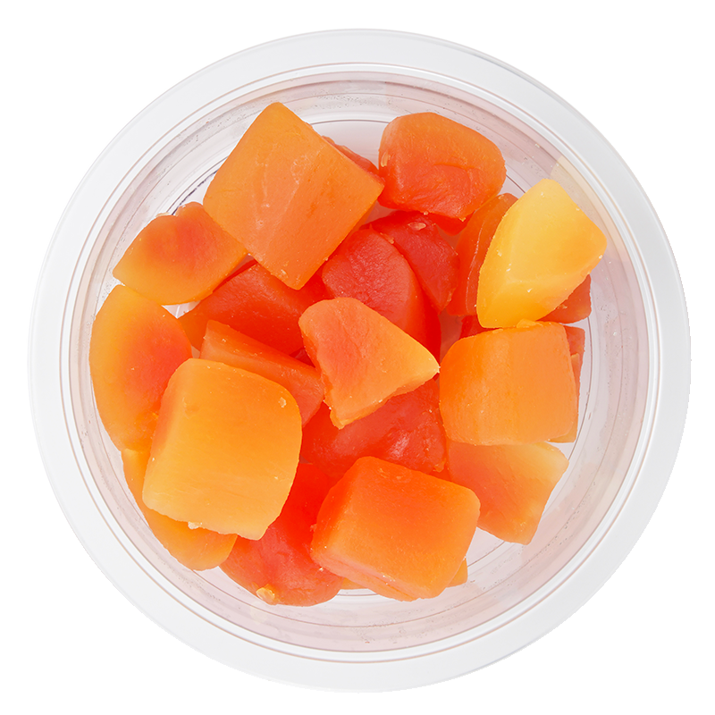 Papaye moelleuse arôme passion - barquette de 200g 