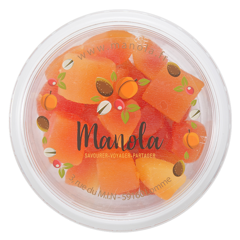 Papaye moelleuse arôme passion - barquette de 200g 