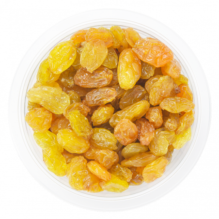 Raisins secs golden choice d'Afrique du Sud - barquette de 200 g