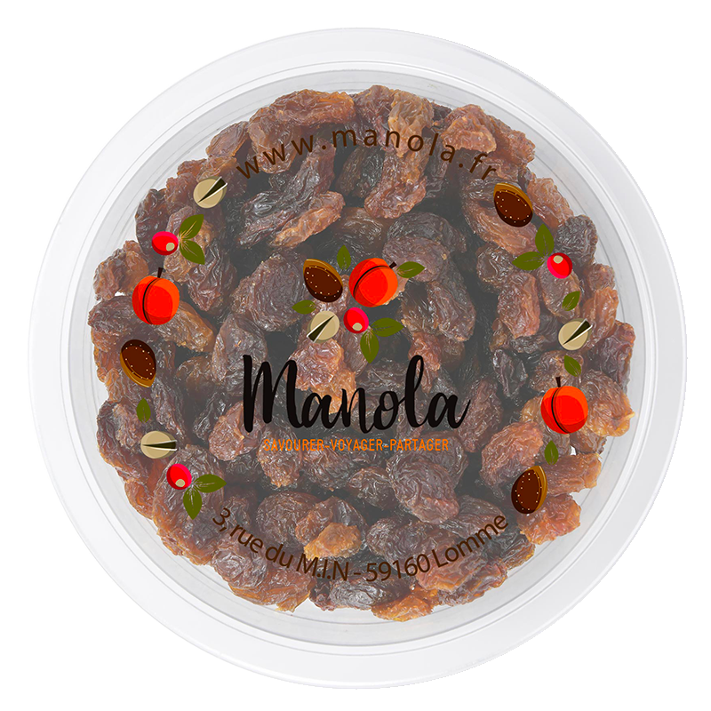 Raisins secs de Corinthe - barquette de 200 g