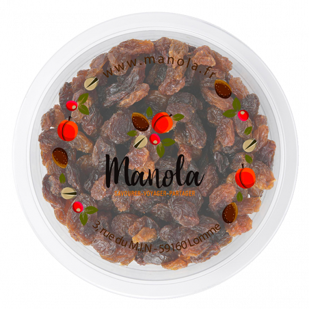 Raisins secs de Corinthe - barquette de 200 g