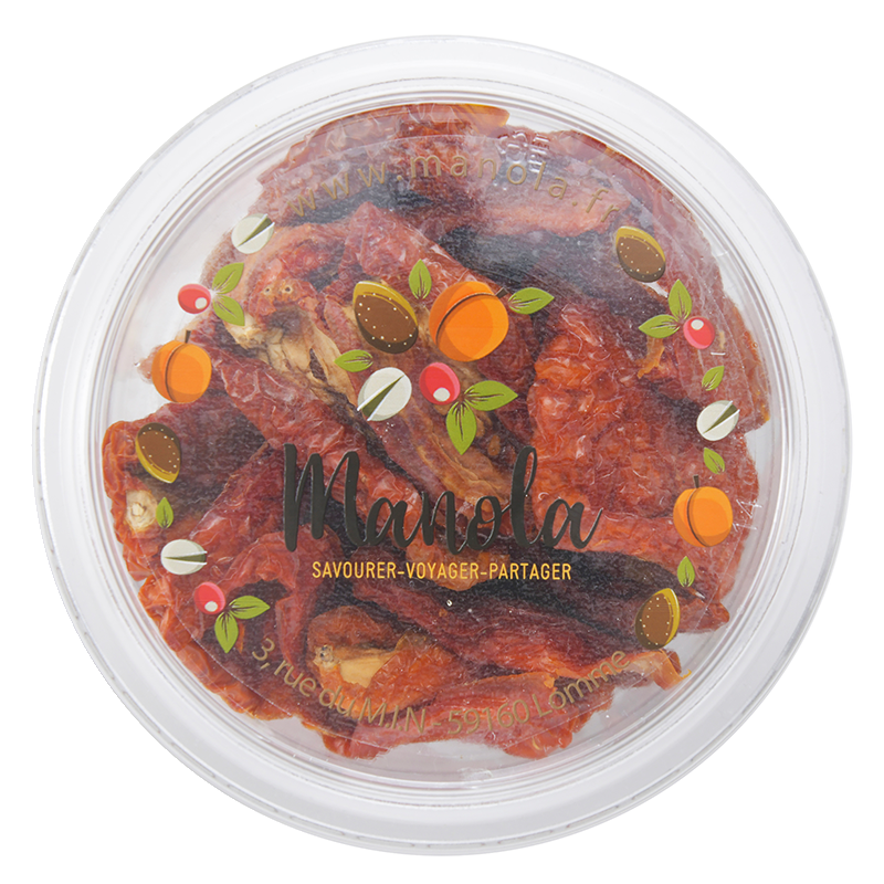 Tomates séchées - barquette de 125 g