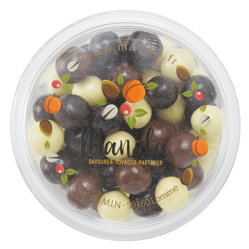Choco balles (boules de riz soufflées enrobées de chocolats) -150 g