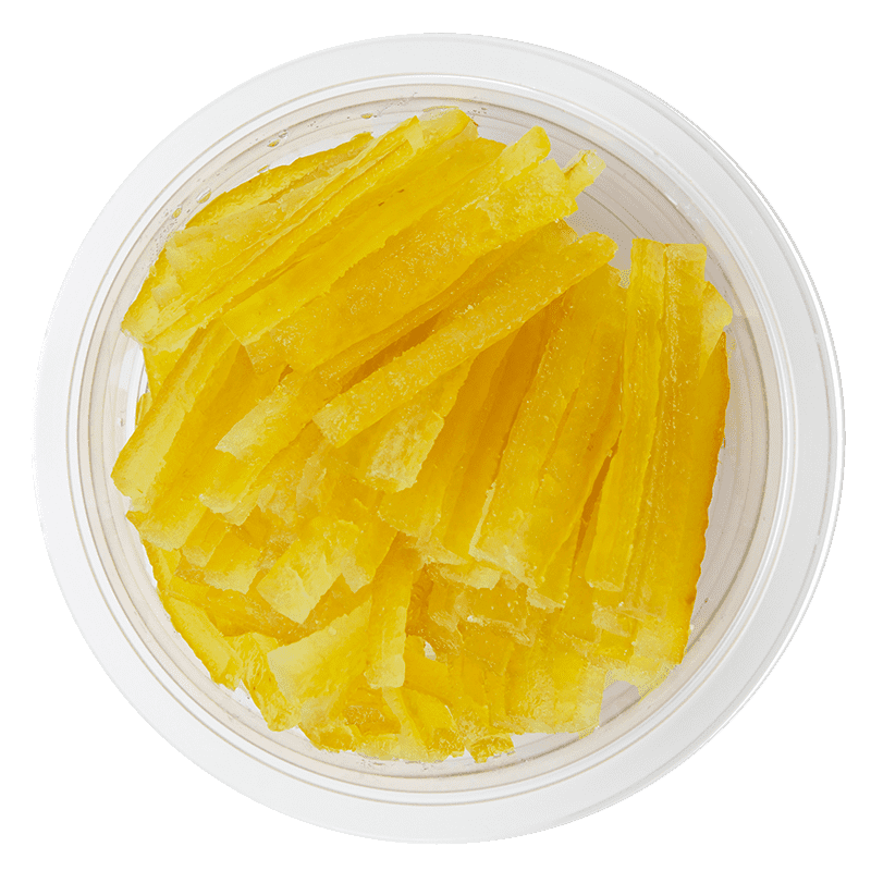 Lamelles d'écorce de citron confit - barquette de 200 g