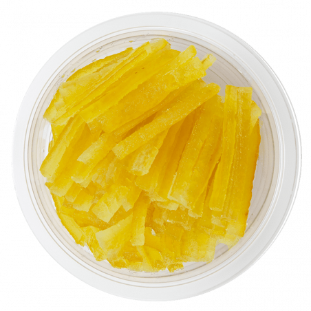 Lamelles d'écorce de citron confit - barquette de 200 g
