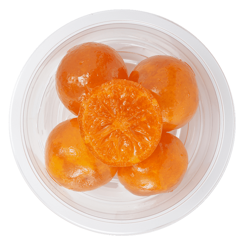 Clémentines confites - barquette de 200 g