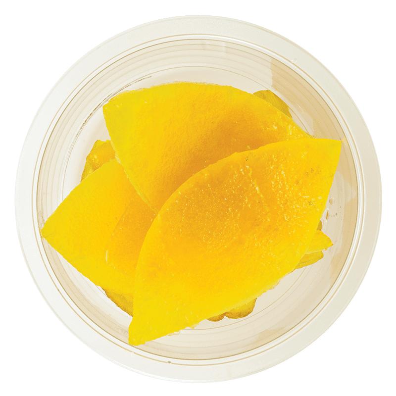 Quartier d'écorce de citron confit - barquette de 200 g