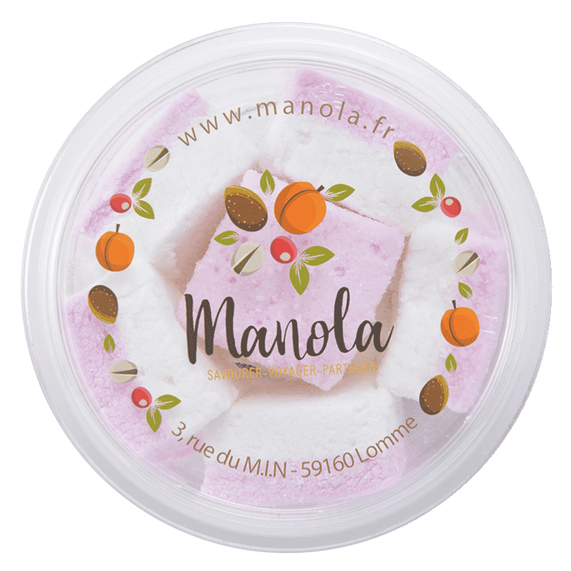 Guimauves rose d’Anvers - barquette de 140 g