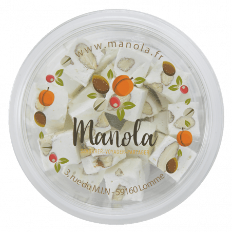 Nougat tendre aux amandes - barquette de 150 g