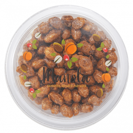 Arachides sucrés (transformées en France) - barquette de 200g