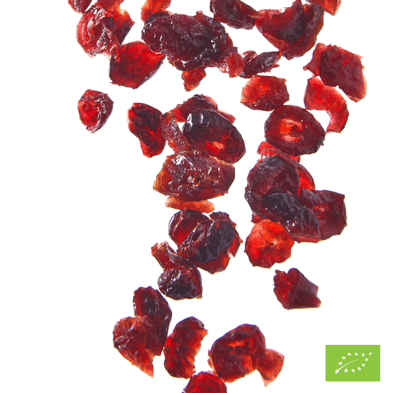 Vente Demi cranberries séchées sucrées - bio - Jardin BiO Vrac - Léa Nature