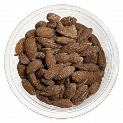 Amandes goût fumé - barquette de 200 g