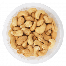 Noix de cajou W240 grillées sans sel - barquette de 180 g