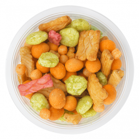 Mix colorado "crackers et arachides enrobés" - barquette de 90 g