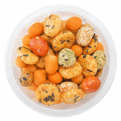 Mix latino "crackers et arachides enrobés" - barquette de 90 g